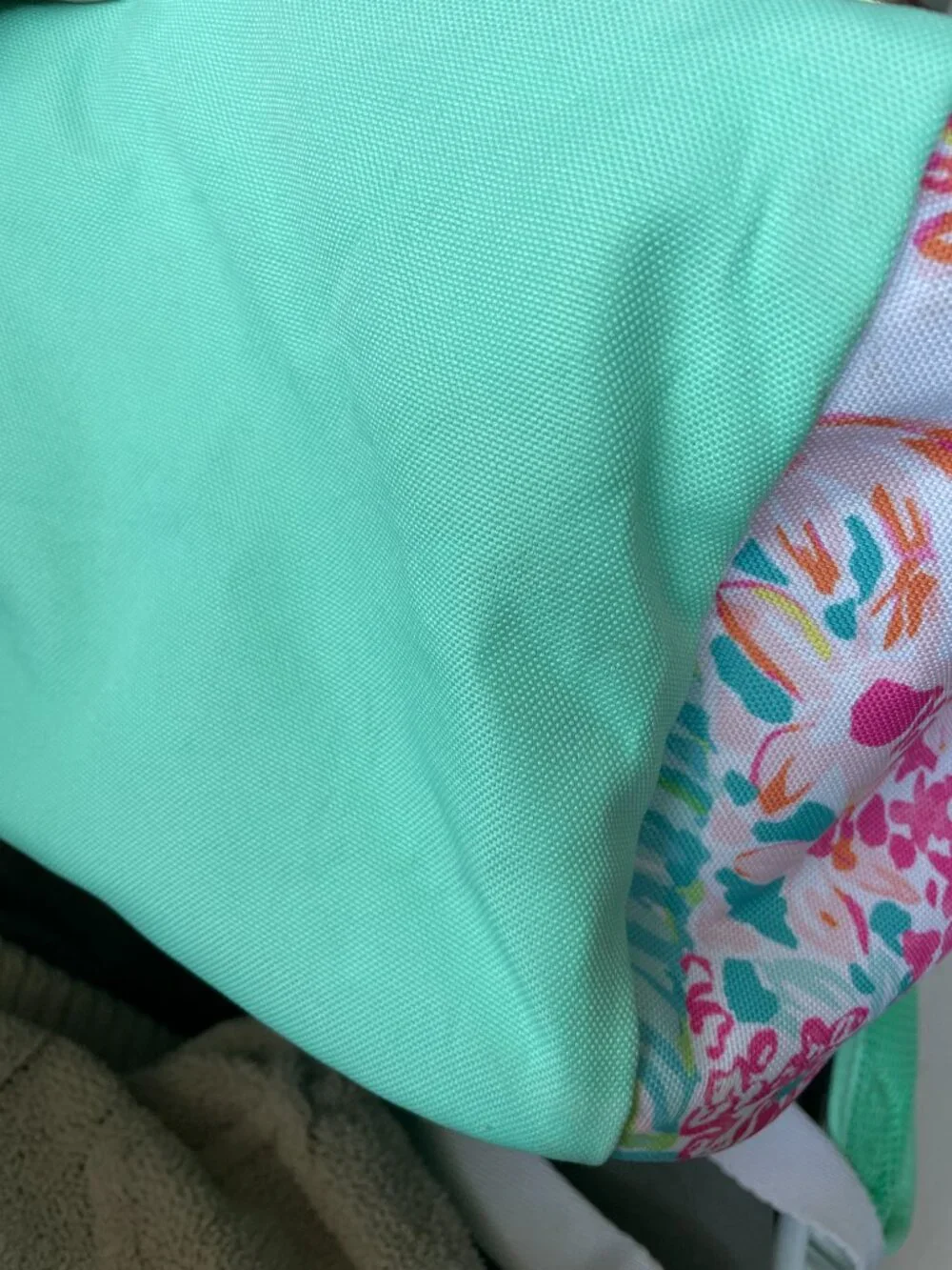 Lilly Pulitzer Viva Flora Large Backpack-EUC - Picture 15 of 16
